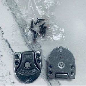 2 Pairs Selva Staccato Heel Taps Size 4 NWT